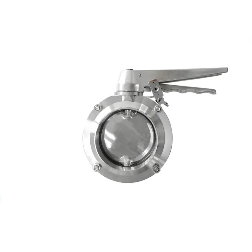 High Performance Manual Sanitary Clamp Butterfly Valve