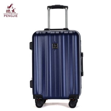 Hot Selling round zipper 24" pc trolly luggage