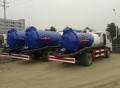 ISUZU 3000 liter vacuüm zuig-zuigtankwagen