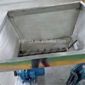 Alimentador de transportador de parafuso de funil de aço inoxidável para pó