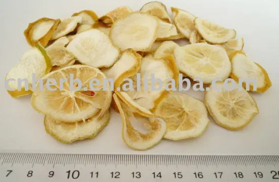 dried lemon peel for fruit tea