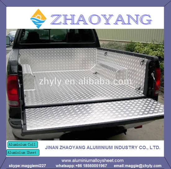 High quality diamond/pointer/ five bar aluminum antislip plate truck checkered plate