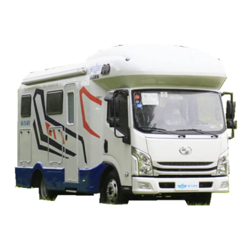 China Made Diesel Euro V Rear Drive 125hp Mini Motorhome, Family sedan, Recreational vehicle For 6 Passengers