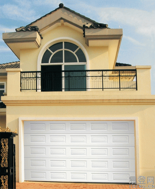 Sectional overhead Aluminum insulated garage door