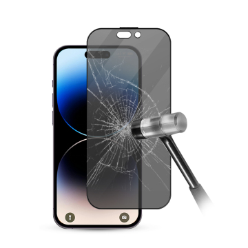 Anti-Scratch 2.5D 9H Flat Ultra Thin Privacy Anti-SPY Tempered Glass Screen Protector for iPhone 13 14 15 Pro Max Plus" 

However, for a more SEO-friendly title, we might condense it slightly while keeping the key elements:

"2.5D 9H Ultra Thin Privacy Te