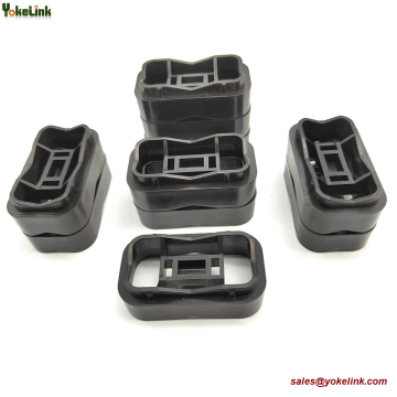 90° rotated Acetal Strap Cable Spacer