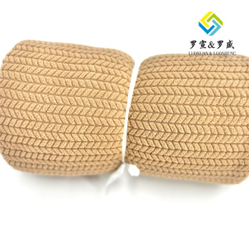 Couverture polaire jacquard oreilles de blé