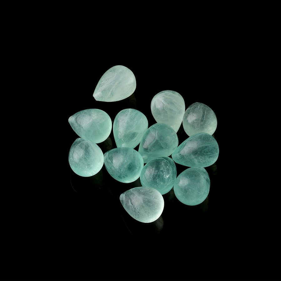 Green Fluorite Earrings