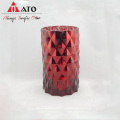 Creative Diamond Star Crystal Glass Candle Holder