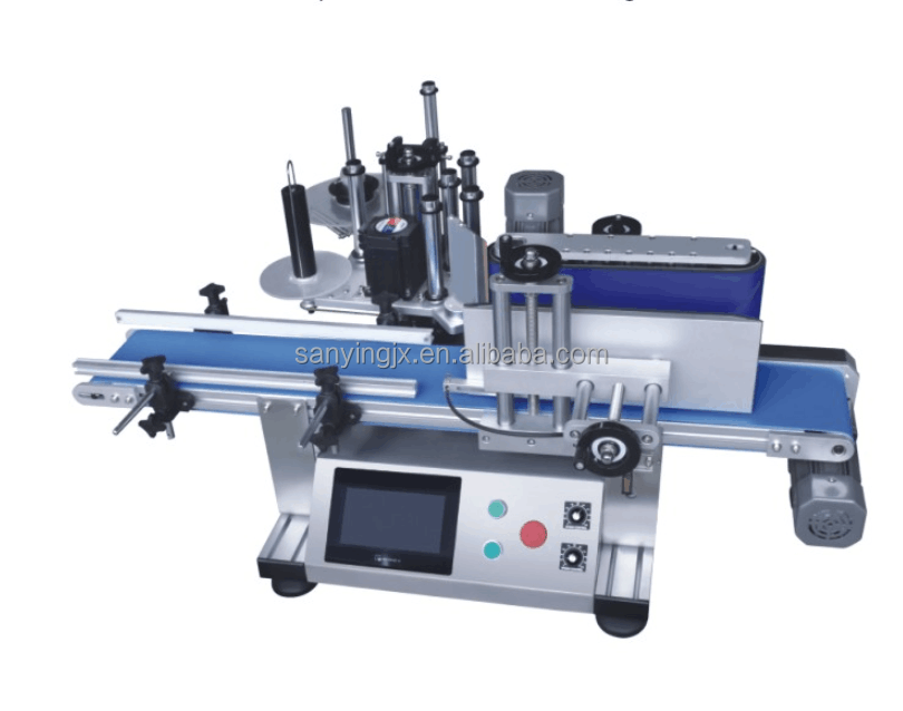 Water Label Instrument Automatic Tabletop Mineral Water Bottle Label Applicator Machine, High ...