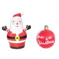 inflatable PVC Santa for Christmas decoration