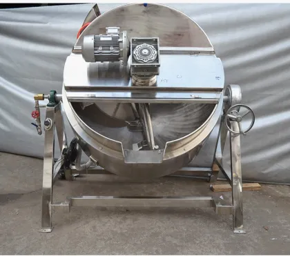 Electric jacketed kettle machine