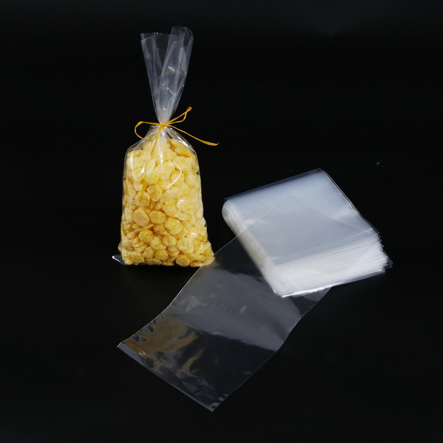 Plastic Flat Open Poly Bags Great for Packing