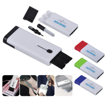 Promotion Advertising Logo Printed 3-in-1 Keyboard Brush with Screen Cleaner