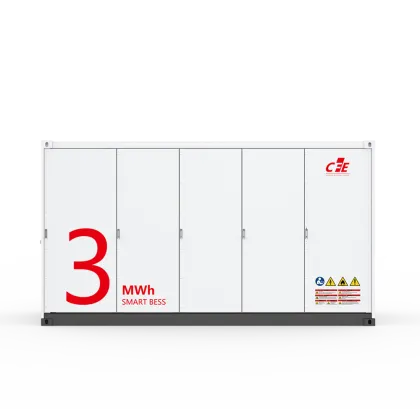 High Voltage 3MWh ESS Solar Storage