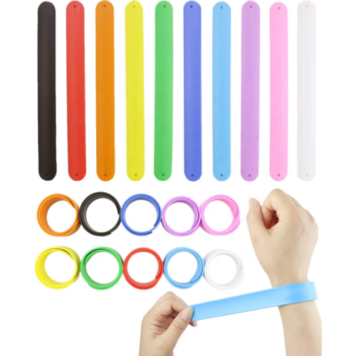 Bracelets en silicone doux et sûrs pour enfants