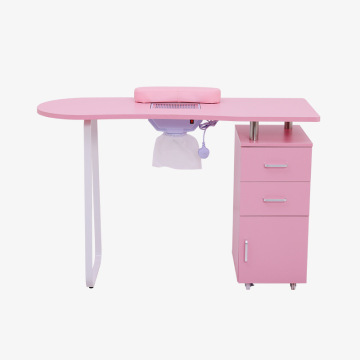 Modern Wooden Manicure Table for Nail Salon