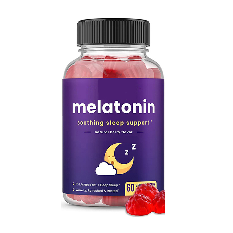 Private Label Free Sample Fall Asleep Faster Sleep Aid Better Sleep Melatonin Gummies1