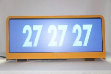High Brightness  Taxi Top Display