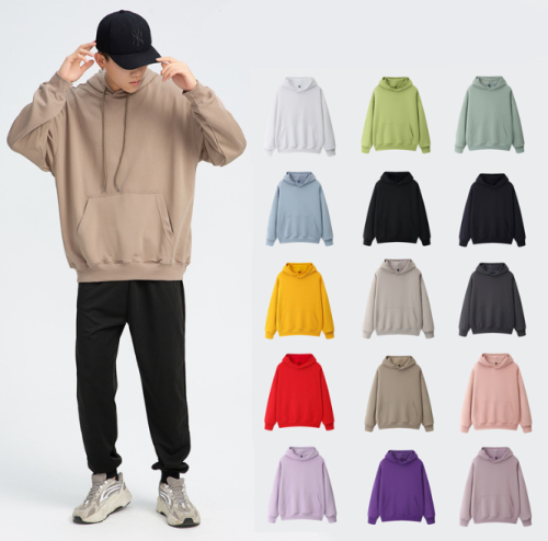 Men's Hoodie Fashion Solid Color Hoodies