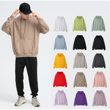 Men's Hoodie Fashion Solid Color Hoodies