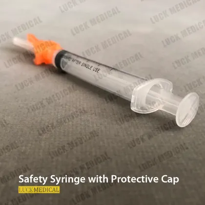 Fliping Sheath Safety Plus Syringe