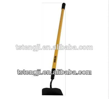 China tangshan GC10 garden hoe fiberclass garden hoe wood handle garden hoe