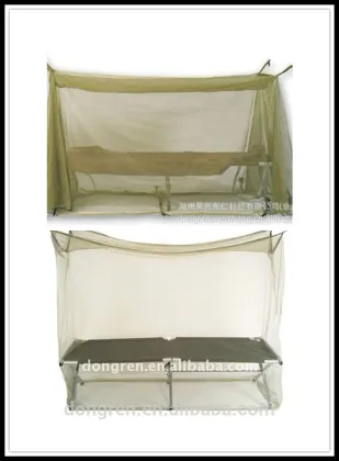 army military green black white mosquito net