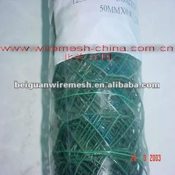 hot sales protect fence PVC coated hex wire mesh