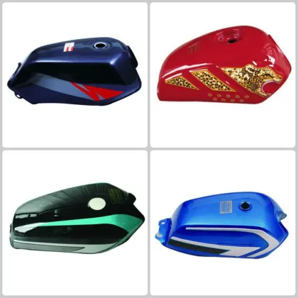 Colorful motorcycle fuel tank gas tank
