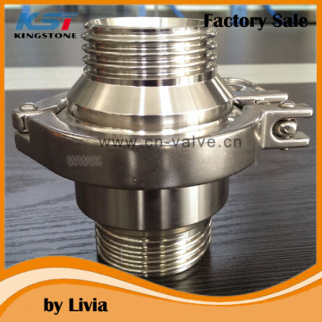 Stainless Stee Sanitary Check Valve Male threaded