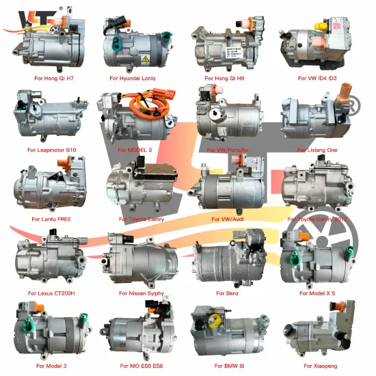 12V/24V Electric Aircon Compressor for Tesla, BMW, Benz, Audi, and Chinese Vehicles