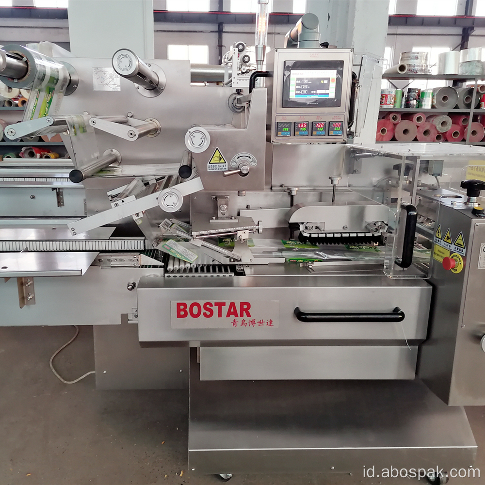 Burger Bun Automatic Feed Pouch Packing Machine Production