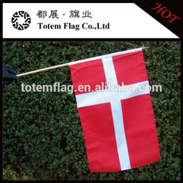 Denmark Hand Flag