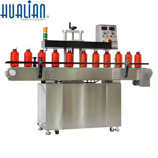 HL-3000B HUALIAN Automatic Continuous Jar Can Cap Aluminum Foil Induction Heat Sealing Machine