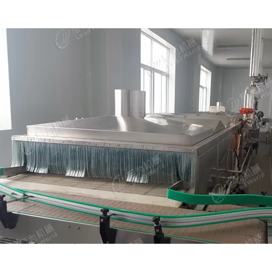 Tunnel Sterilization Machine for Canned Tomato Puree and Pickles