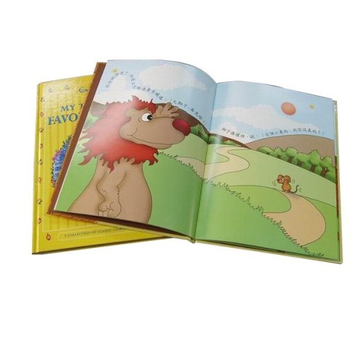 Low price custom colorful baby book printing