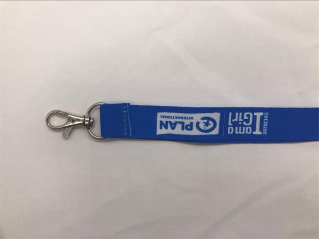 blue color lanyards