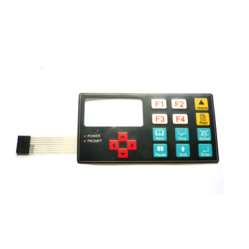 Waterproof Silicone 3M Adhesive tactile membrane switch With Metal Dome