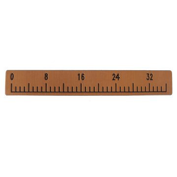 Light Brown over Black Boat EVA Fish Ruler