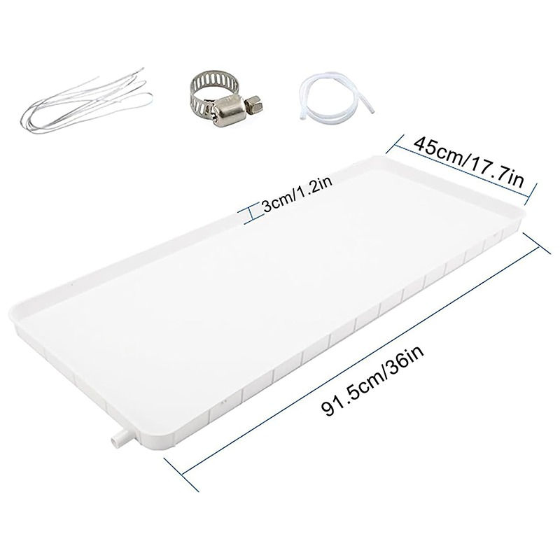 Air Conditioners Plastic Condensate Water Drip Tray
