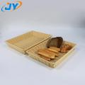 stackable food grade rectangular bread basket