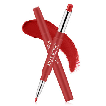 High-Quality Lipstick Pen with Matching Lip Liner - Multifunctional Set