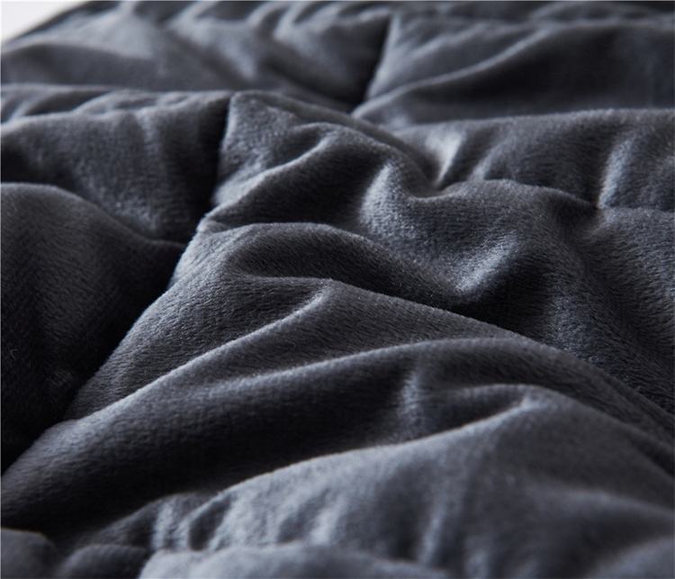 Custom Dual Sided Polyester Fleece Weighted Blanket