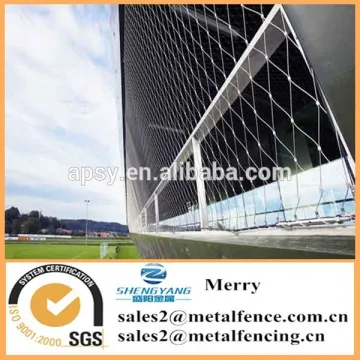 stainless steel decorative rope wire mesh for building facade