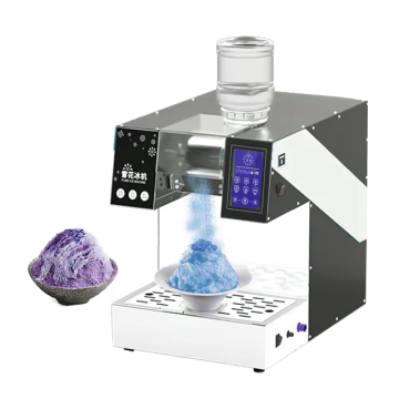 Automatic Ice Crusher Snow Flake Ice Shaver Machine for Food Shops