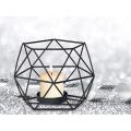 Geometric Tealight Candle Holder Decor for Table Centerpiece