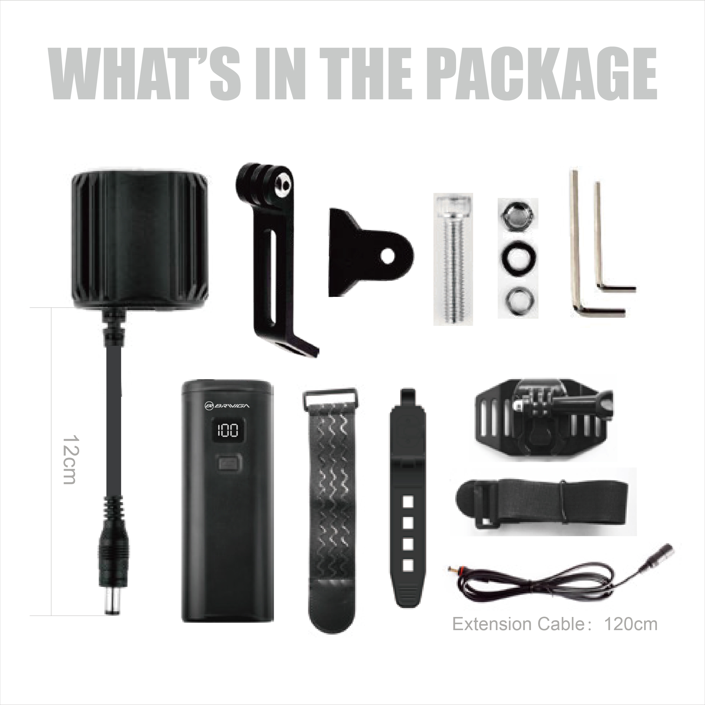 F1600B led bike light