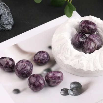 Wholesale Mother of Purple Cloud Crystal Stone Feng Shui Decorations