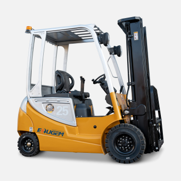 Electric Mini Forklift with Lead-Acid Battery - 60V 1.5 to 2.5 Tons 3/4 Wheels Portable Lift Truck